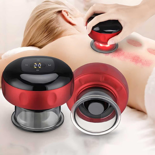 Electric Cupping Therapy Machine – 12-Level Suction & Heat