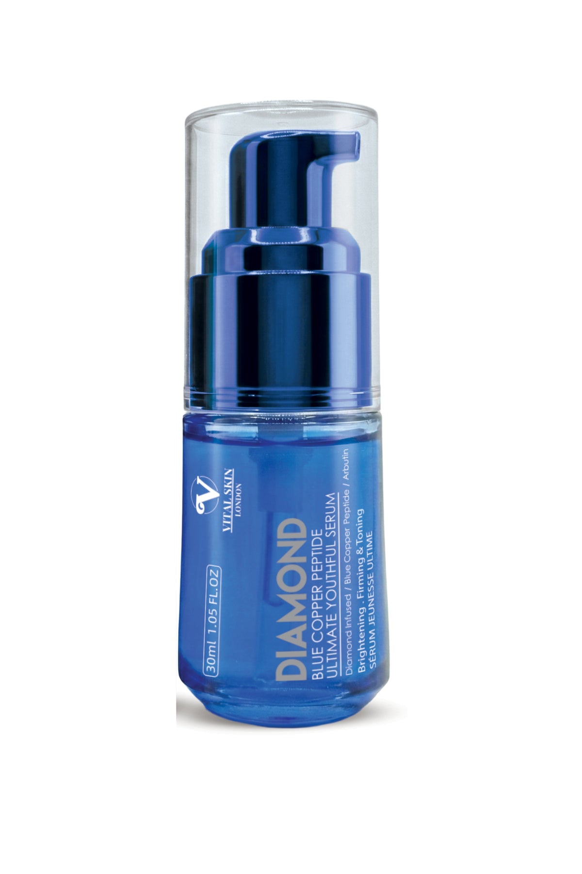 Diamond Blue Copper Peptide Serum - Advanced Skin Restoration Formula