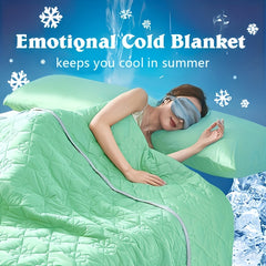 Cooling Blanket for Hot Sleepers – Extra Large Lightweight Breathable Summer Comforter