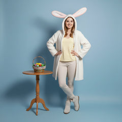 Cute Rabbit Gothic Hoodie