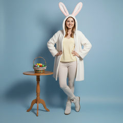 Cute Rabbit Gothic Hoodie