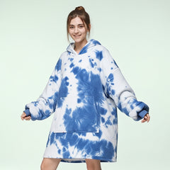 Blue Lazy Clothes – Cozy Oversized Hoodie (3 Color Variants)