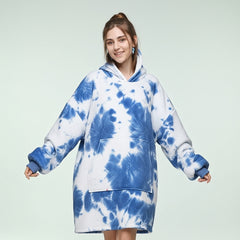 Blue Lazy Clothes – Cozy Oversized Hoodie (3 Color Variants)