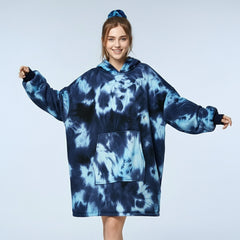 Blue Lazy Clothes – Cozy Oversized Hoodie (3 Color Variants)
