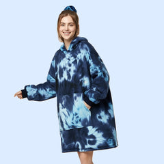 Blue Lazy Clothes – Cozy Oversized Hoodie (3 Color Variants)