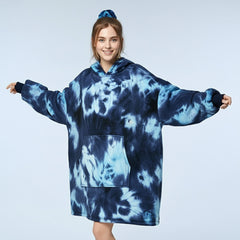 Blue Lazy Clothes – Cozy Oversized Hoodie (3 Color Variants)