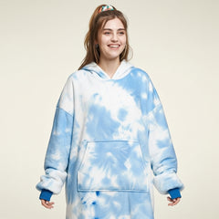 Blue Lazy Clothes – Cozy Oversized Hoodie (3 Color Variants)