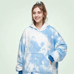 Blue Lazy Clothes – Cozy Oversized Hoodie (3 Color Variants)